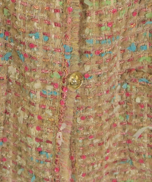 CHANEL（シャネル）ジャケット 茶 サイズ:44(L位) レディース/2200635841025