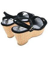 CHANEL（シャネル）サンダル 黒 サイズ:EU35 1/2(22cm位) レディース/2200612995062