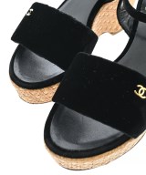 CHANEL（シャネル）サンダル 黒 サイズ:EU35 1/2(22cm位) レディース/2200612995062