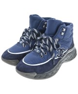 CHANEL（シャネル）スニーカー 紺 サイズ:EU38(24.5cm位) レディース/2200636311039