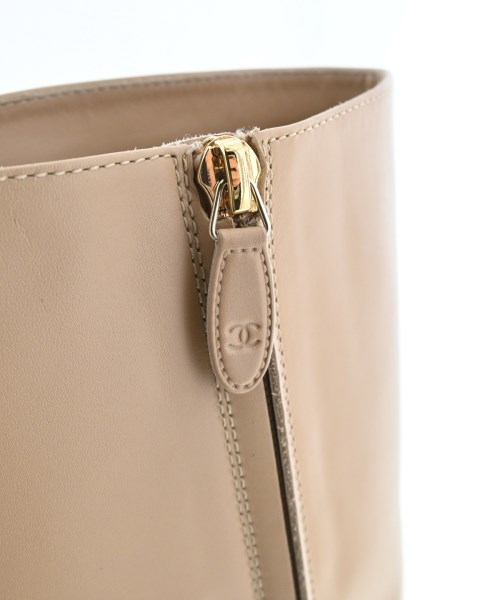 CHANEL（シャネル）ブーツ ベージュ サイズ:37(23.5cm位) レディース/2200635653192