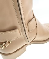 CHANEL（シャネル）ブーツ ベージュ サイズ:37(23.5cm位) レディース/2200635653192