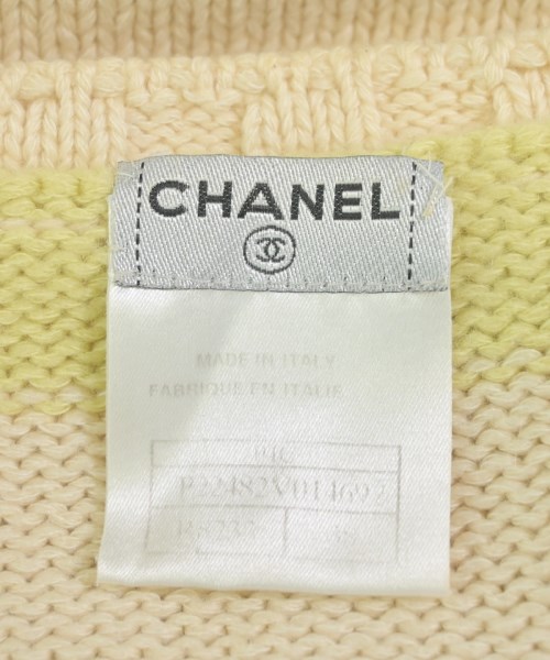 CHANEL（シャネル）ニット・セーター 黄 サイズ:38(S位) レディース/2200633789039