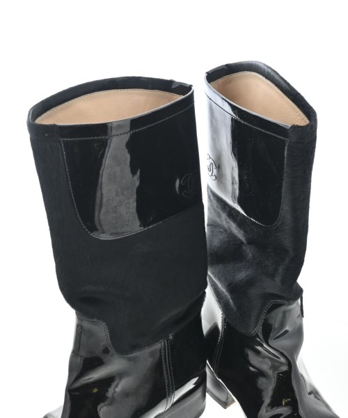 CHANEL（シャネル）ブーツ 黒 サイズ:EU39(25.5cm位) レディース/2200639377049