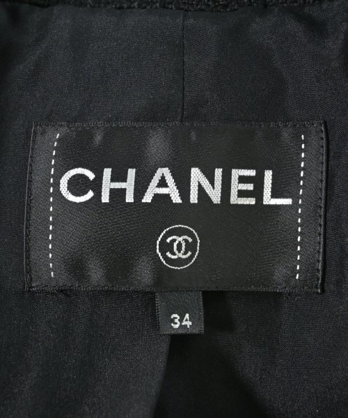 CHANEL（シャネル）ジャケット 黒 サイズ:34(XXS位) レディース/2200634884078