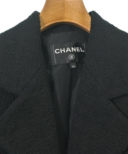 CHANEL（シャネル）ジャケット 黒 サイズ:34(XXS位) レディース/2200634884078