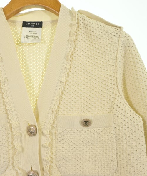 CHANEL（シャネル）カーディガン ベージュ サイズ:34(XXS位) レディース/2200634884092
