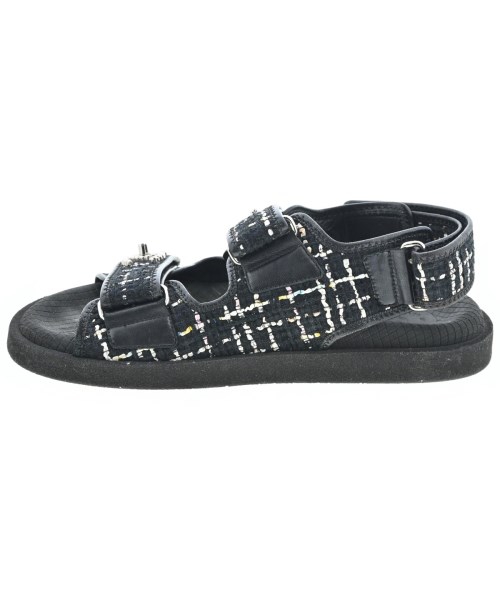 CHANEL（シャネル）サンダル 黒 サイズ:EU36(22.5cm位) レディース/2200640696078