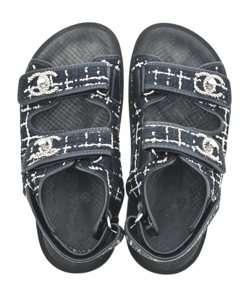 CHANEL（シャネル）サンダル 黒 サイズ:EU36(22.5cm位) レディース/2200640696078