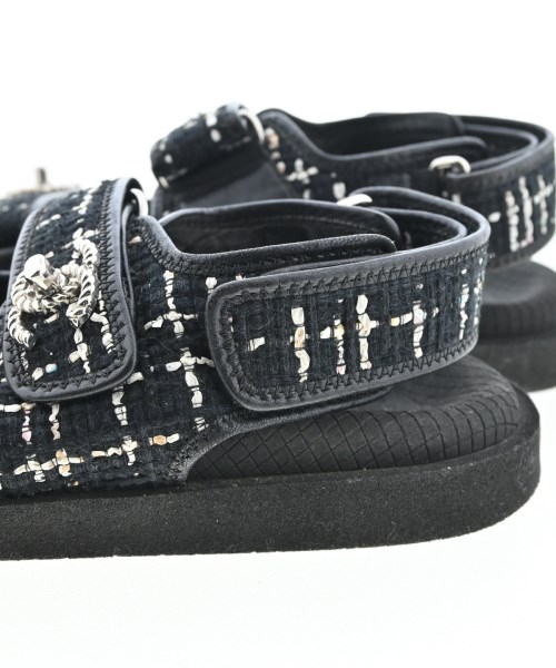 CHANEL（シャネル）サンダル 黒 サイズ:EU36(22.5cm位) レディース/2200640696078