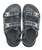 CHANEL（シャネル）サンダル 黒 サイズ:EU36(22.5cm位) レディース/2200640696078