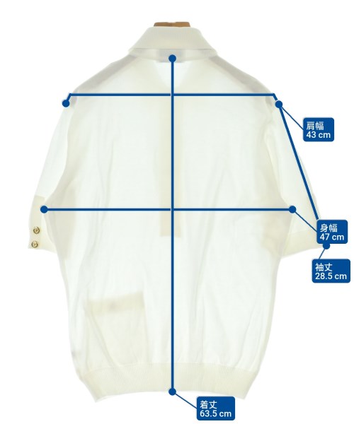 CHANEL（シャネル）ニット・セーター 白 サイズ:42(M位) レディース/2200640726027