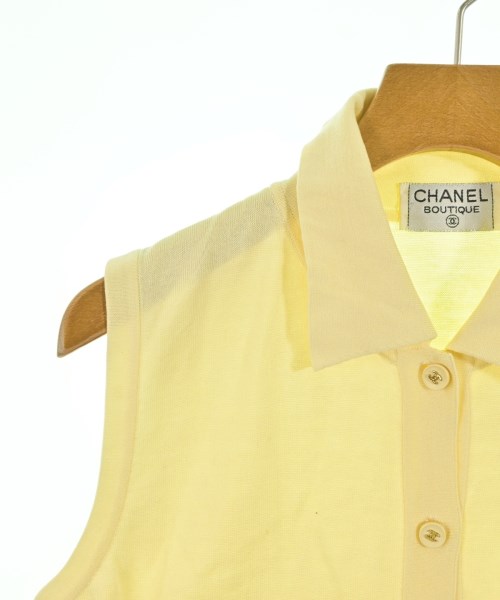 CHANEL（シャネル）ベスト/ノースリーブ 黄 サイズ:38(S位) レディース/2200640726034