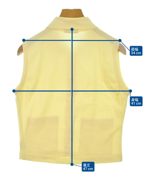 CHANEL（シャネル）ベスト/ノースリーブ 黄 サイズ:38(S位) レディース/2200640726034