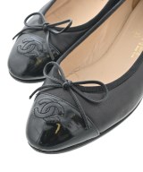 CHANEL（シャネル）バレエシューズ/オペラシューズ 黒 サイズ:EU36 1/2(23cm位) レディース/2200640746193