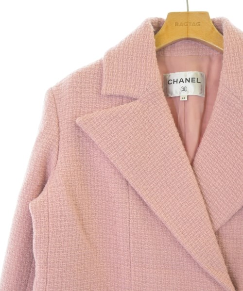 CHANEL（シャネル）テーラードジャケット ピンク サイズ:42(M位) レディース/2200641825026
