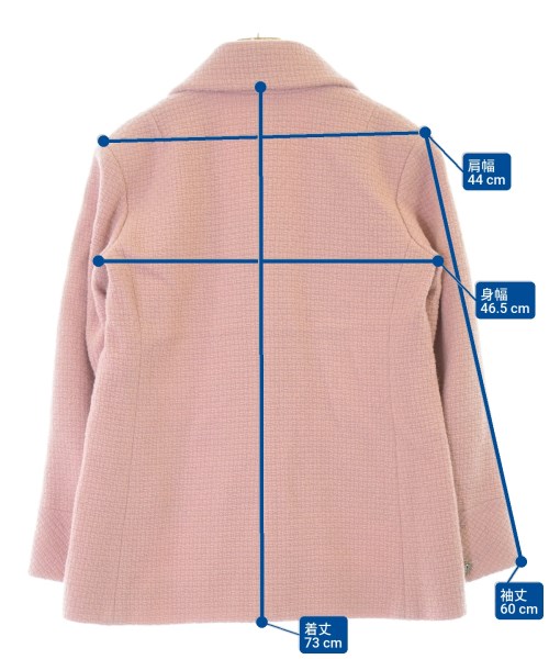 CHANEL（シャネル）テーラードジャケット ピンク サイズ:42(M位) レディース/2200641825026