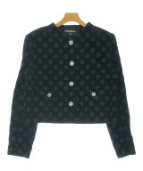 CHANEL（シャネル）ノーカラージャケット 黒 サイズ:40(M位) レディース/2200641825033