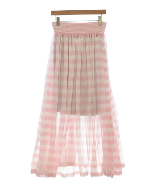 CHANEL（シャネル）ロング・マキシ丈スカート ピンク サイズ:38(S位) レディース/2200641825163