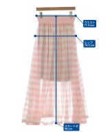 CHANEL（シャネル）ロング・マキシ丈スカート ピンク サイズ:38(S位) レディース/2200641825163