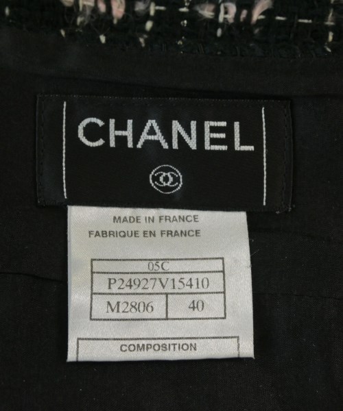 CHANEL（シャネル）ひざ丈スカート 黒 サイズ:40(M位) レディース/2200630740033