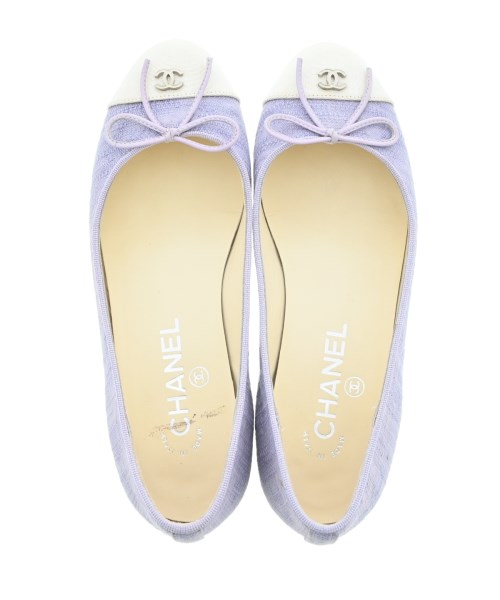 CHANEL（シャネル）バレエシューズ/オペラシューズ 紫 サイズ:EU36(22.5cm位) レディース/2200640116149