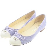 CHANEL（シャネル）バレエシューズ/オペラシューズ 紫 サイズ:EU36(22.5cm位) レディース/2200640116149