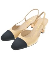 CHANEL（シャネル）パンプス ベージュ サイズ:EU37(23.5cm位) レディース/2200644327268