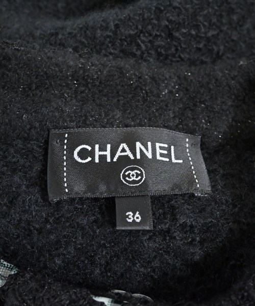 CHANEL（シャネル）ノーカラージャケット 黒 サイズ:36(XS位) レディース/2200576479547
