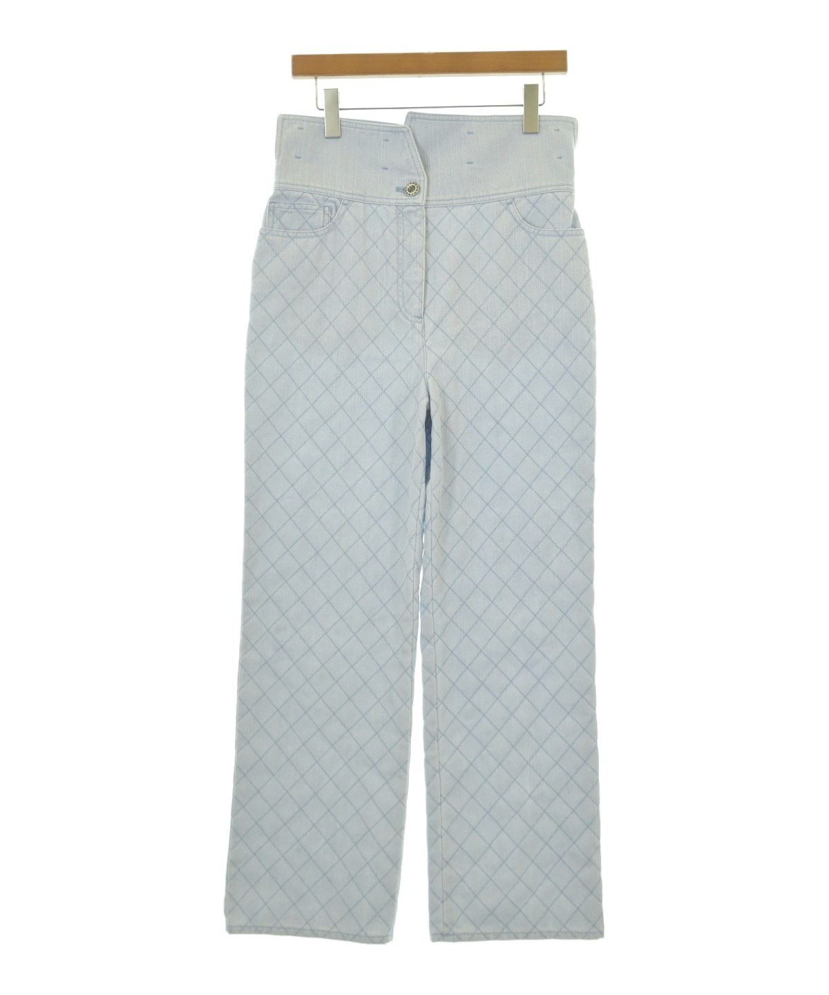 CHANEL（シャネル）デニムパンツ 青 サイズ:40(M位) レディース