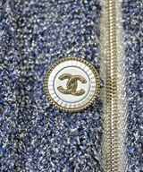 CHANEL（シャネル）ブルゾン 青 サイズ:42(M位) レディース/2200580700019