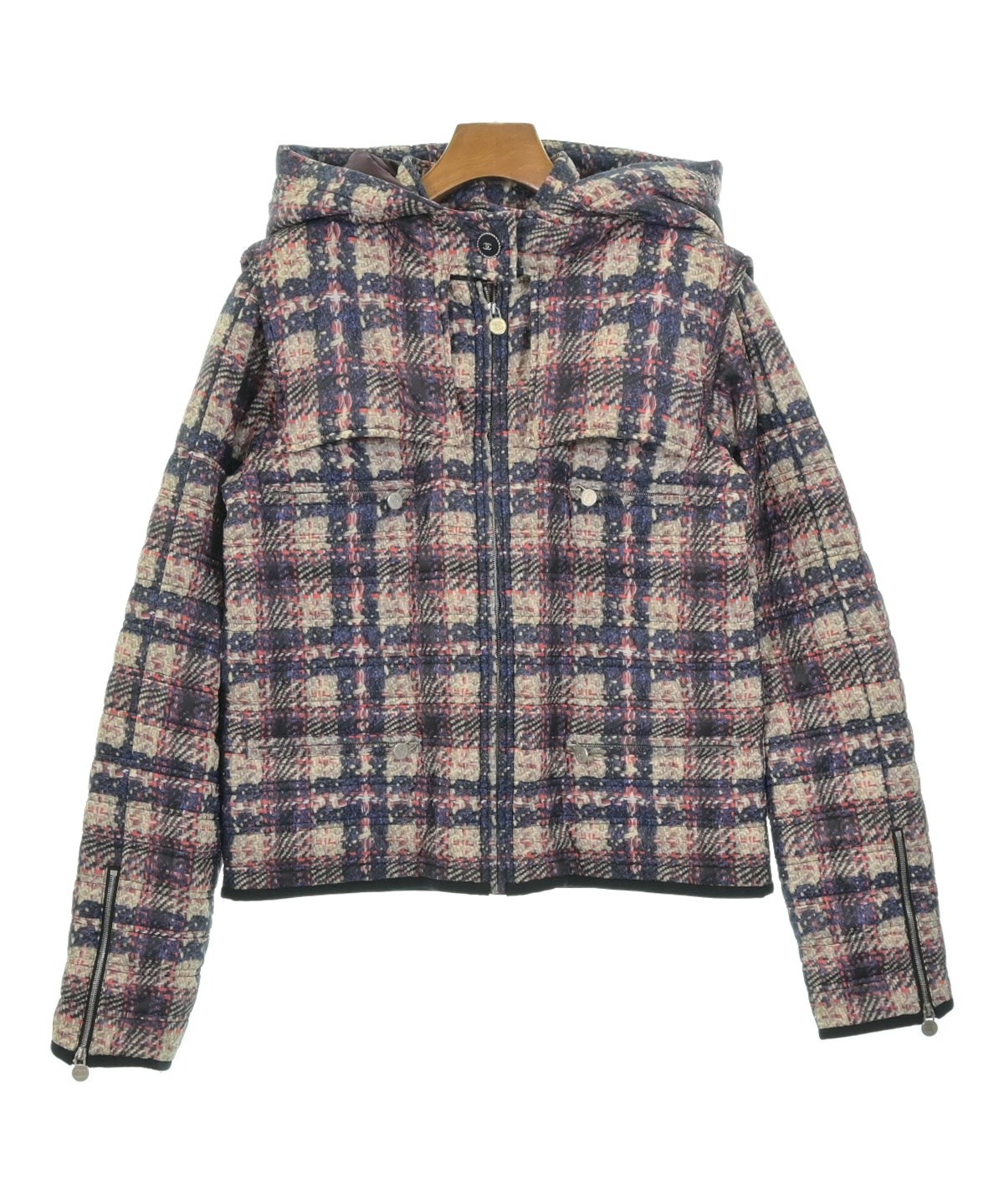 CHANEL - シャネル        ブルゾン CHANEL（シャネル）ブルゾン 紺 サイズ:36(XS位) レディース