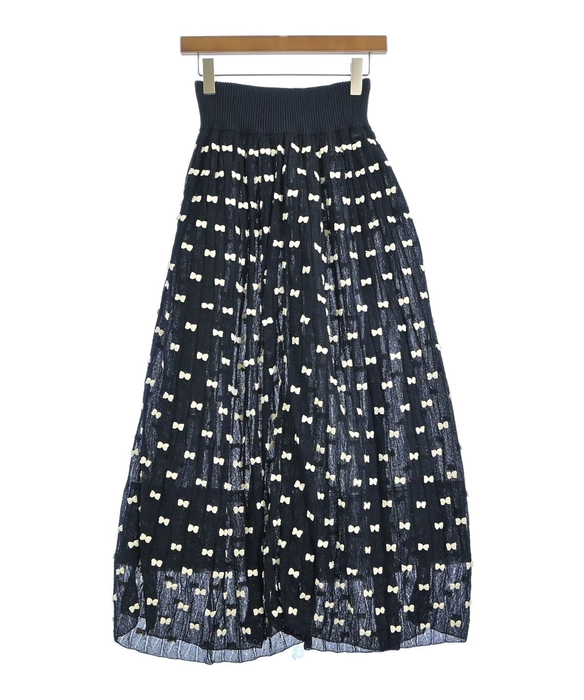CHANEL シャネルキルティングスカート40 CHANEL シャネルキルティングスカート40