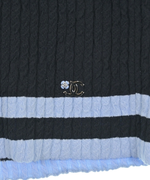 CHANEL（シャネル）ニット・セーター 青 サイズ:34(XXS位) レディース/2200595253012