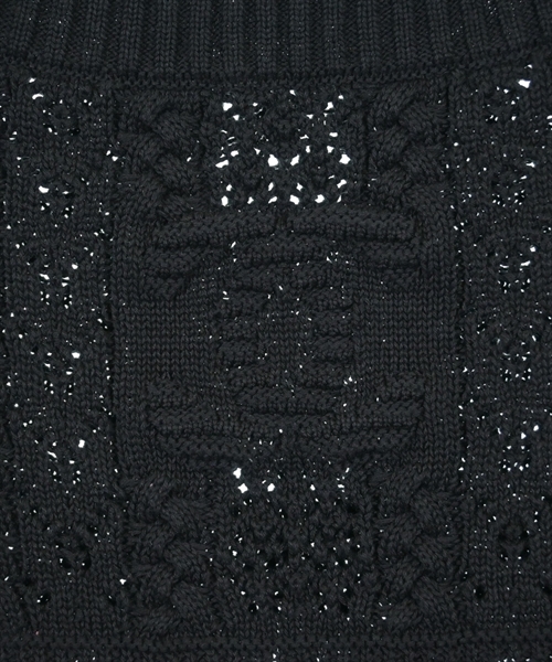 CHANEL（シャネル）ニット・セーター 黒 サイズ:34(XXS位) レディース/2200595253029