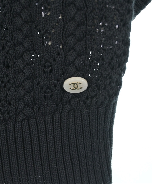 CHANEL（シャネル）ニット・セーター 黒 サイズ:34(XXS位) レディース/2200595253029