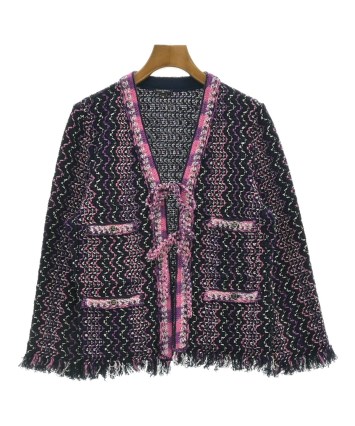 CHANEL（シャネル）カジュアルジャケット 紺 サイズ:38(S位