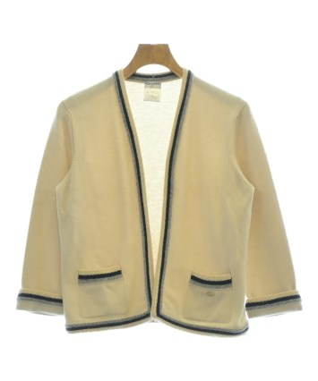CHANEL（シャネル）カーディガン ベージュ サイズ:42(M位) レディース