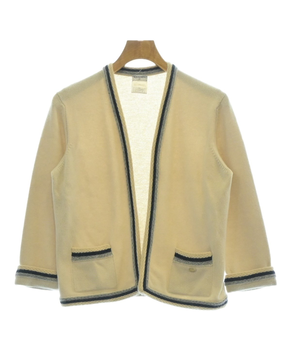 CHANEL(シャネル)カーディガン ベージュ サイズ:42(M位 CHANEL(シャネル)カーディガン ベージュ サイズ:42(M位