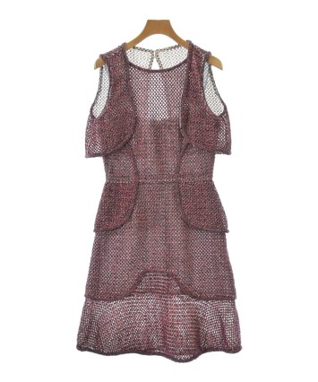 CHANEL（シャネル）ワンピース 赤 サイズ:38(S位) レディース