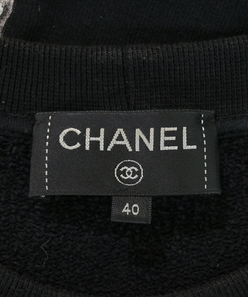 CHANEL（シャネル）Tシャツ・カットソー 黒 サイズ:40(M位) レディース/2200585892047