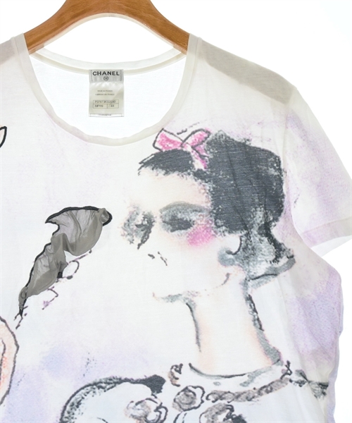 CHANEL（シャネル）Tシャツ・カットソー 紫 サイズ:44(L位) レディース/2200585892054