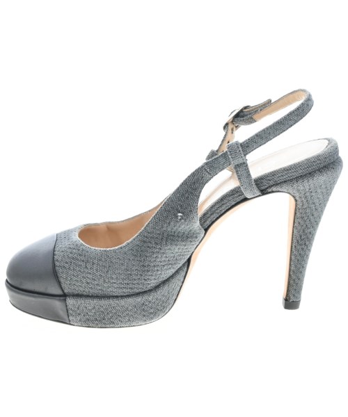 CHANEL（シャネル）パンプス グレー サイズ:EU36 1/2(23cm位) レディース/2200589839123