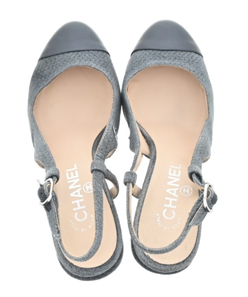 CHANEL（シャネル）パンプス グレー サイズ:EU36 1/2(23cm位) レディース/2200589839123