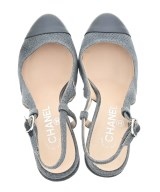 CHANEL（シャネル）パンプス グレー サイズ:EU36 1/2(23cm位) レディース/2200589839123