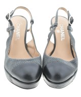 CHANEL（シャネル）パンプス グレー サイズ:EU36 1/2(23cm位) レディース/2200589839123