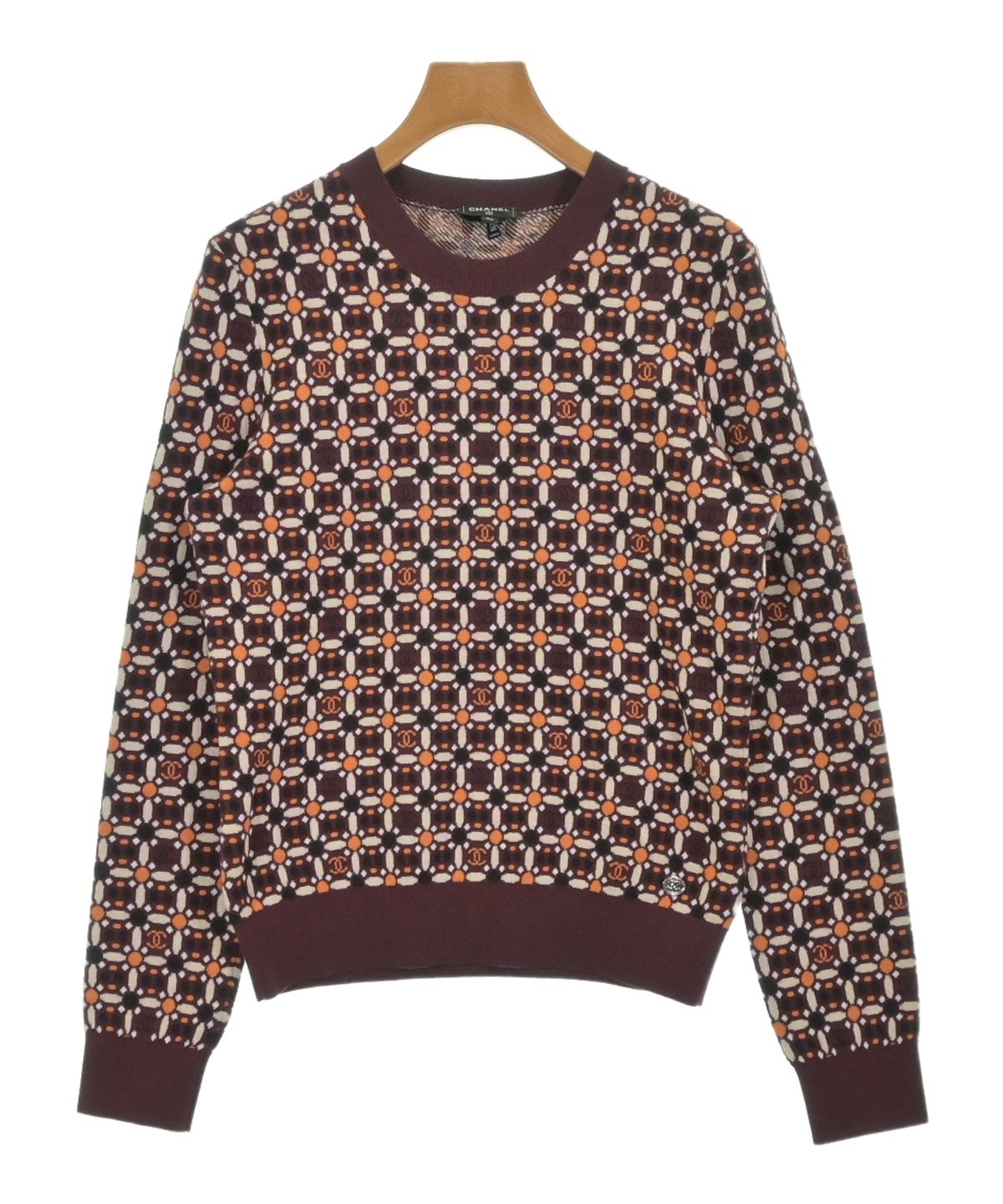 CHANEL（シャネル）ニット・セーター 赤 サイズ:34(XXS位) レディース