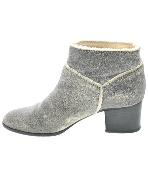 CHANEL（シャネル）ブーツ グレー サイズ:EU36(22.5cm位) レディース/2200622100043