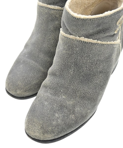 CHANEL（シャネル）ブーツ グレー サイズ:EU36(22.5cm位) レディース/2200622100043