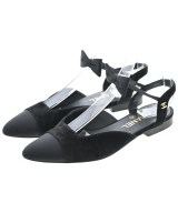 CHANEL（シャネル）サンダル 黒 サイズ:EU37 1/2(24cm位) レディース/2200620929172